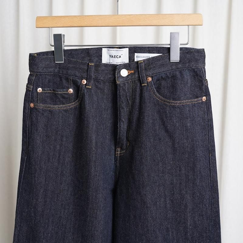 YAECA 䥨 DENIM WIDE / INDIGO