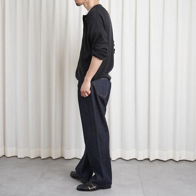YAECA 䥨 DENIM WIDE / INDIGO