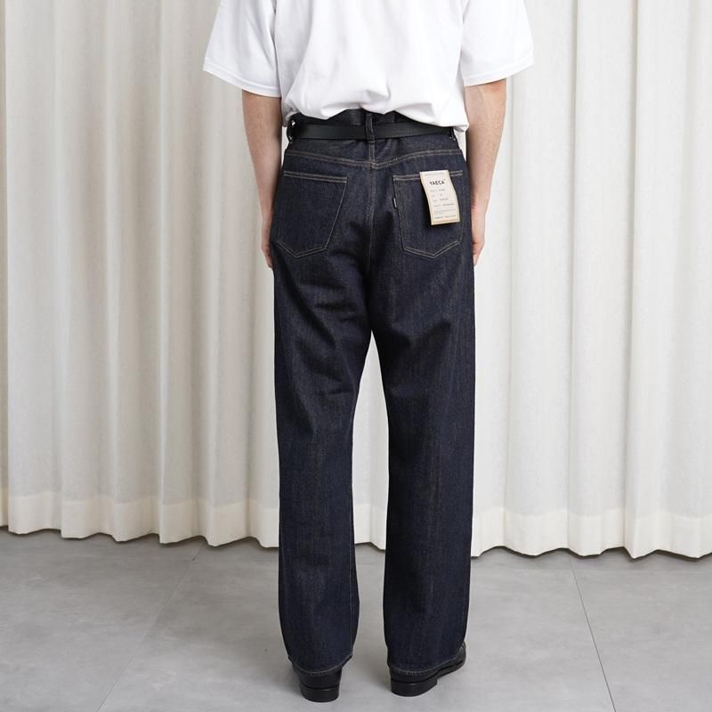 YAECA ヤエカ】 DENIM WIDE / INDIGO - Avelia ONLINE STORE