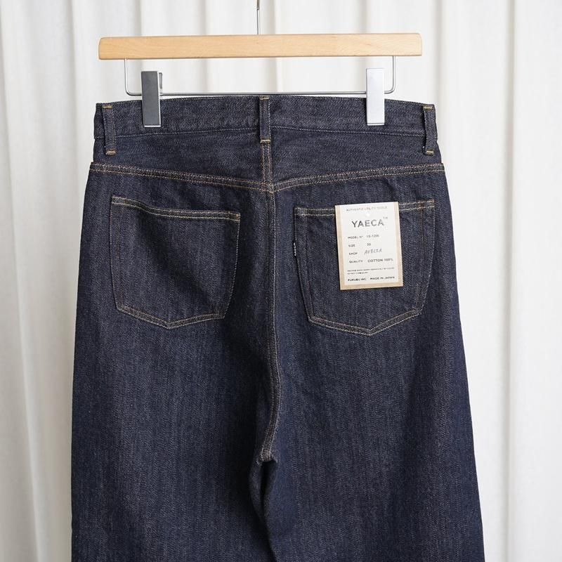 YAECA 䥨 DENIM WIDE / INDIGO