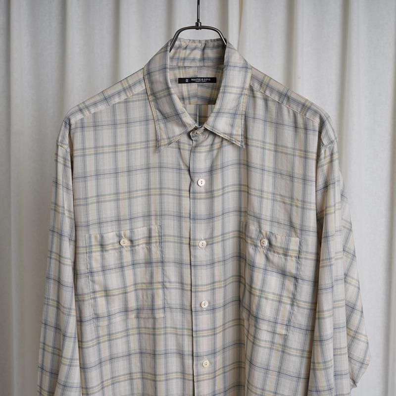 25S/S MAATEESONS ޡƥɥ󥺡 WORK SHIRTS / FADE IVORY
