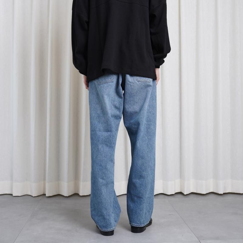 ULTERIOR アルテリア】 VINTAGE WASHED SELVEDGE DENIM 5P PANTS