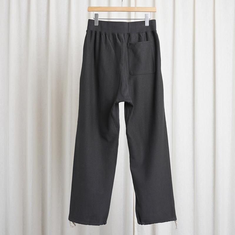 25A/W ULTERIOR  ƥꥢ FADED SILKY TERRY RW SWEAT PANTS / FADED BLACK
