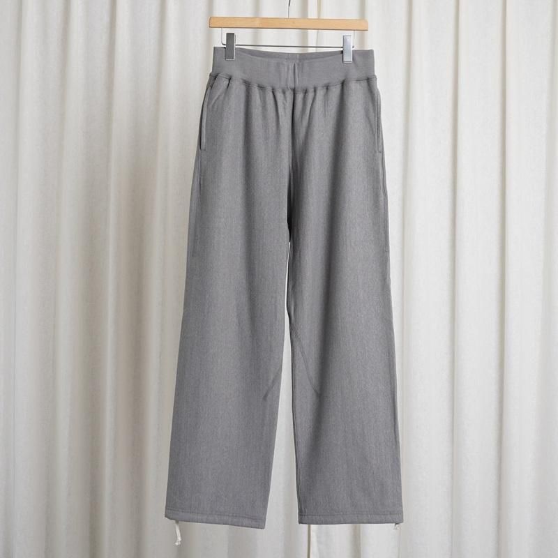 25A/W ULTERIOR  ƥꥢ FADED SILKY TERRY RW SWEAT PANTS / HEATHER ASH