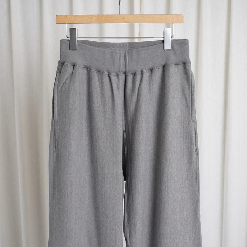 25A/W ULTERIOR  ƥꥢ FADED SILKY TERRY RW SWEAT PANTS / HEATHER ASH