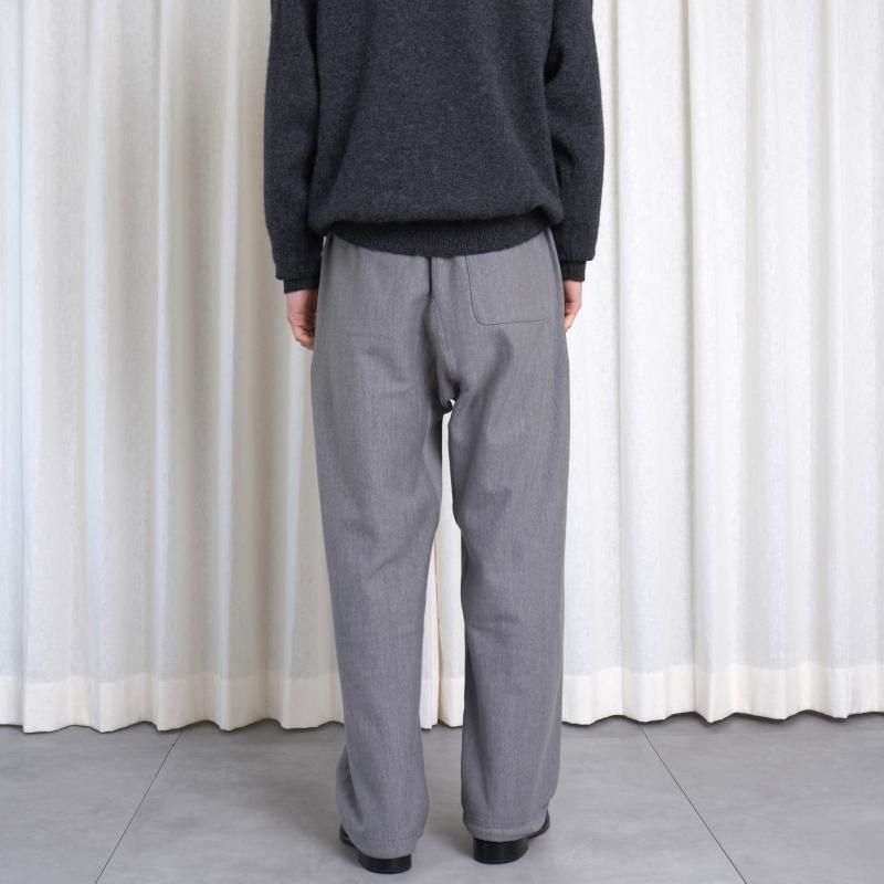 25A/W ULTERIOR  ƥꥢ FADED SILKY TERRY RW SWEAT PANTS / HEATHER ASH