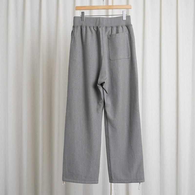 25A/W ULTERIOR  ƥꥢ FADED SILKY TERRY RW SWEAT PANTS / HEATHER ASH