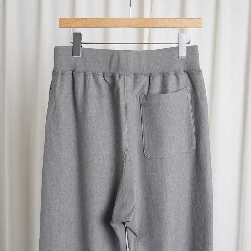 25A/W ULTERIOR  ƥꥢ FADED SILKY TERRY RW SWEAT PANTS / HEATHER ASH