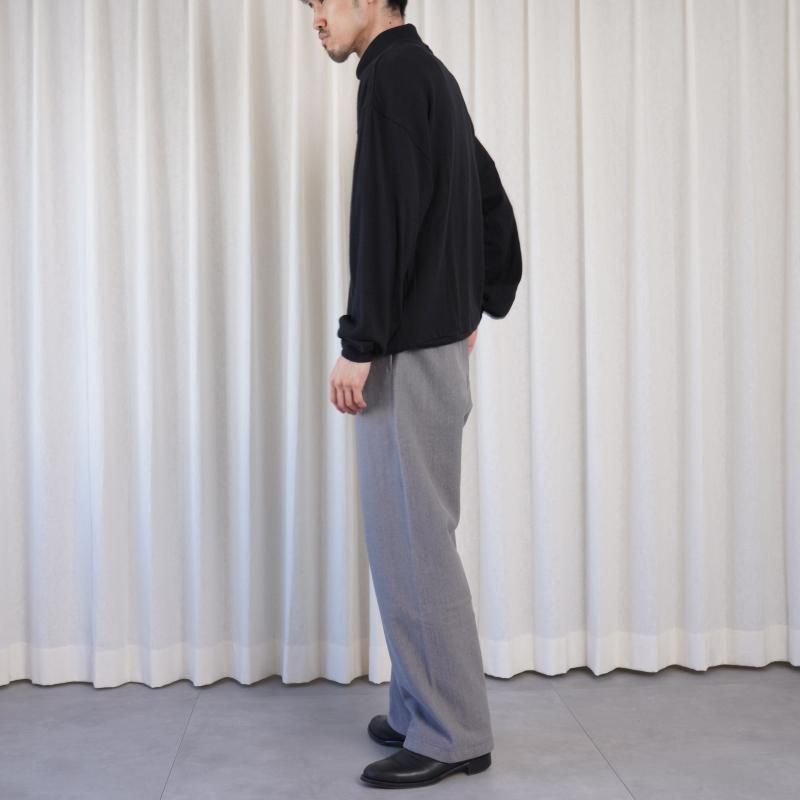25A/W ULTERIOR  ƥꥢ FADED SILKY TERRY RW SWEAT PANTS / HEATHER ASH