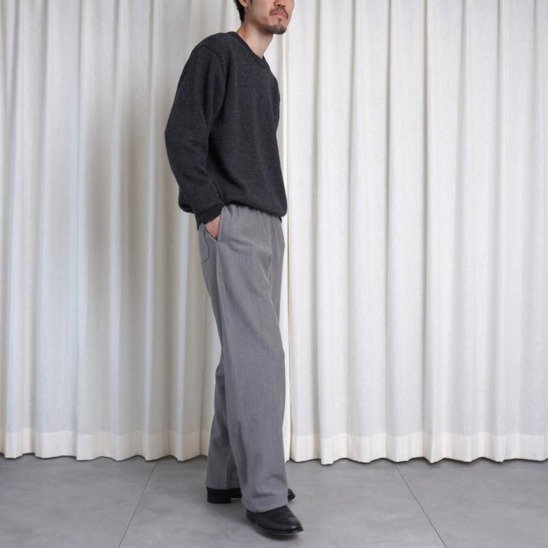 25A/W ULTERIOR  ƥꥢ FADED SILKY TERRY RW SWEAT PANTS / HEATHER ASH