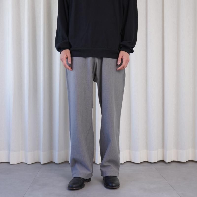 25A/W ULTERIOR  ƥꥢ FADED SILKY TERRY RW SWEAT PANTS / HEATHER ASH