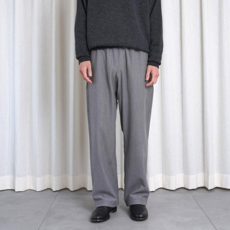 25A/W ULTERIOR  ƥꥢ FADED SILKY TERRY RW SWEAT PANTS / HEATHER ASH