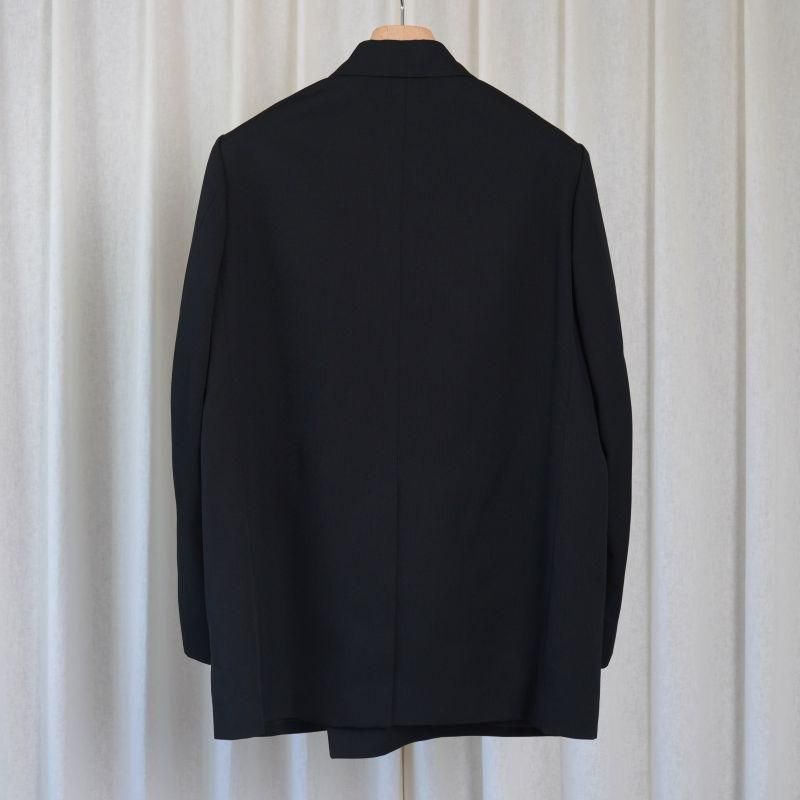 25A/WۡYOKE 衼 DOUBLE BREASTED JACKET / BLACK