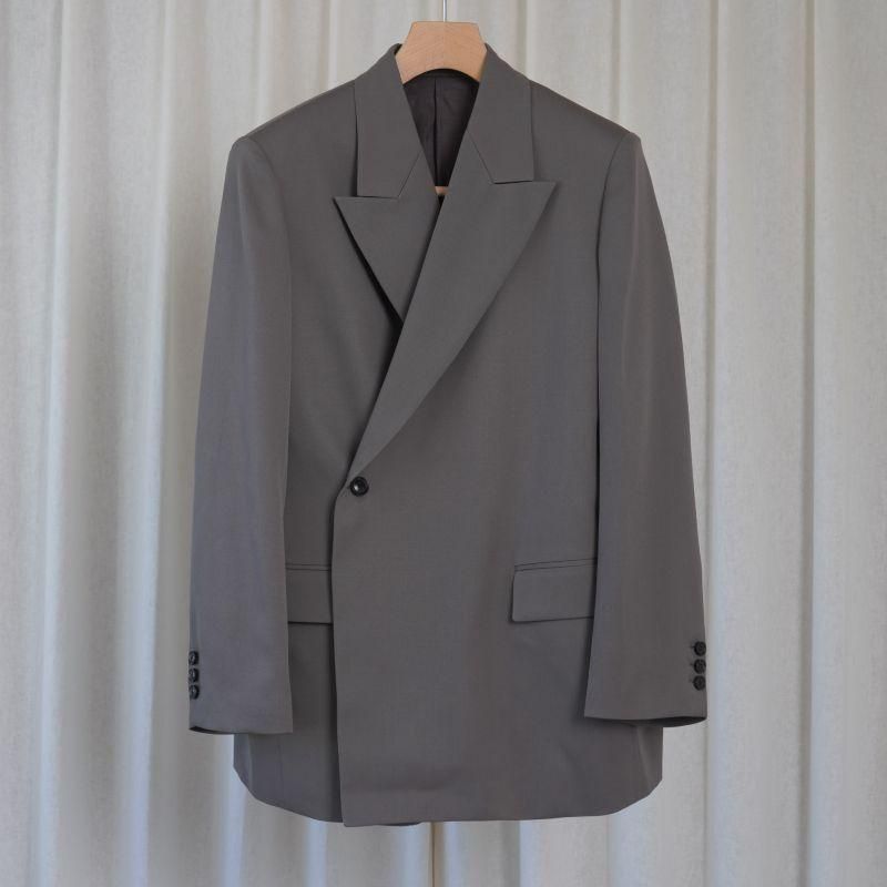 25A/WۡYOKE 衼 DOUBLE BREASTED JACKET / GREIGE