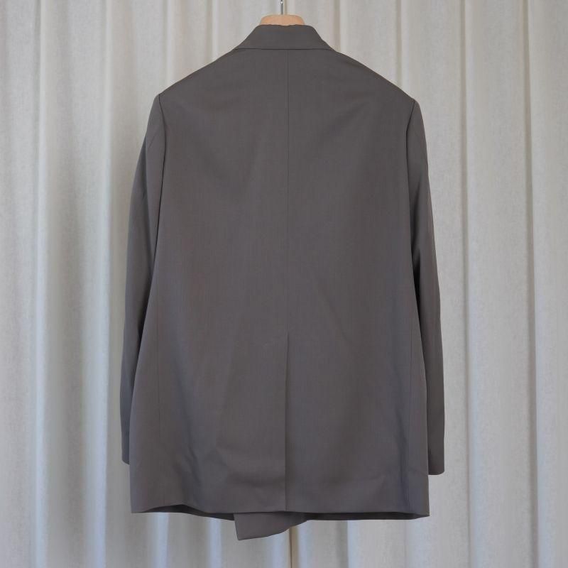 25A/WۡYOKE 衼 DOUBLE BREASTED JACKET / GREIGE