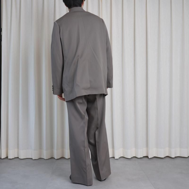 25A/WۡYOKE 衼 DOUBLE BREASTED JACKET / GREIGE