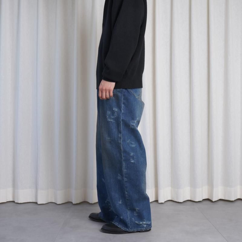 25A/Wۡssstein 奿 BAGGY DENIM JEANS / INDIGO