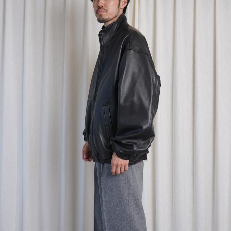 ssstein シュタイン】 SHEEP LEATHER STAND COLLAR JACKET