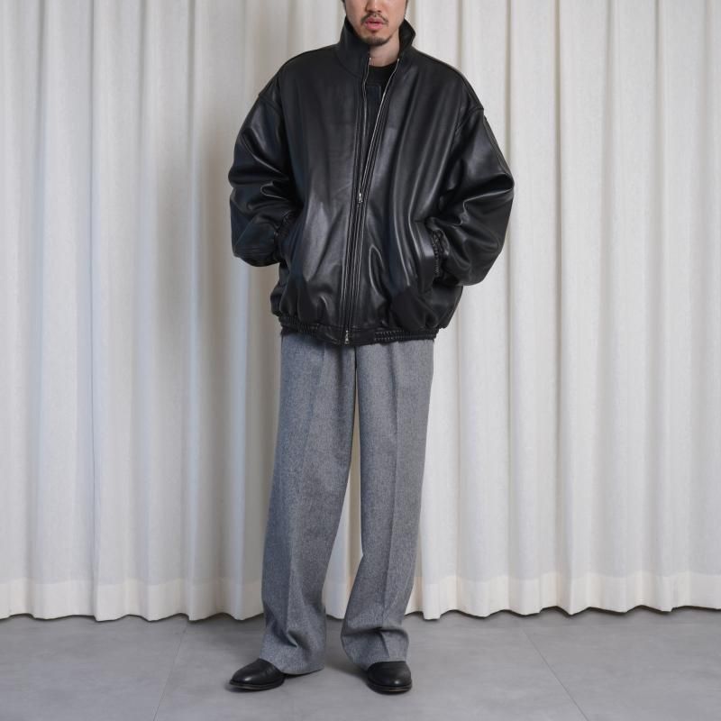 シュタイン　SHEEP LEATHER STAND COLLAR JACKET SHEEP LEATHER STAND COLLAR JACKET – ssstein