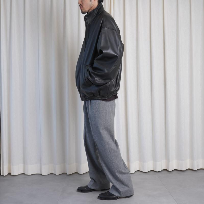 ssstein シュタイン】 SHEEP LEATHER STAND COLLAR JACKET