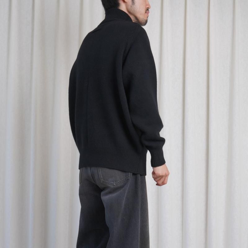 ssstein シュタイン】 EXTRA FINE WOOL WARM KNIT TURTLE NECK LS