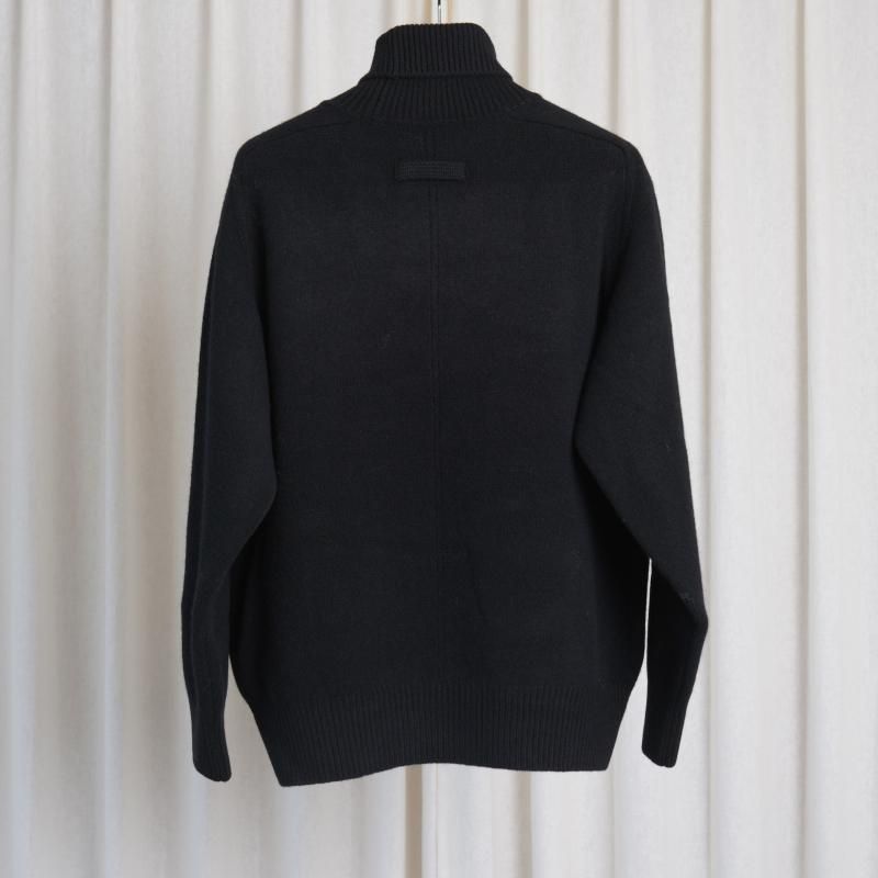 ssstein シュタイン】 EXTRA FINE WOOL WARM KNIT TURTLE NECK LS