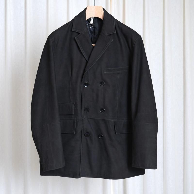 25A/WۡCCU 桼 DOUBLE BREASTED JKT / BLACK
