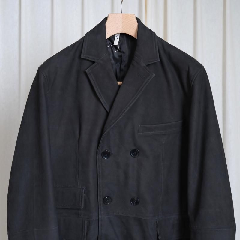 25A/WۡCCU 桼 DOUBLE BREASTED JKT / BLACK
