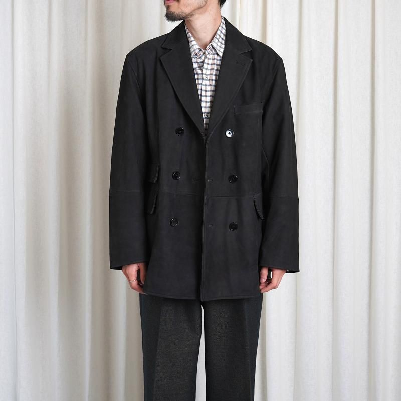 25A/WۡCCU 桼 DOUBLE BREASTED JKT / BLACK
