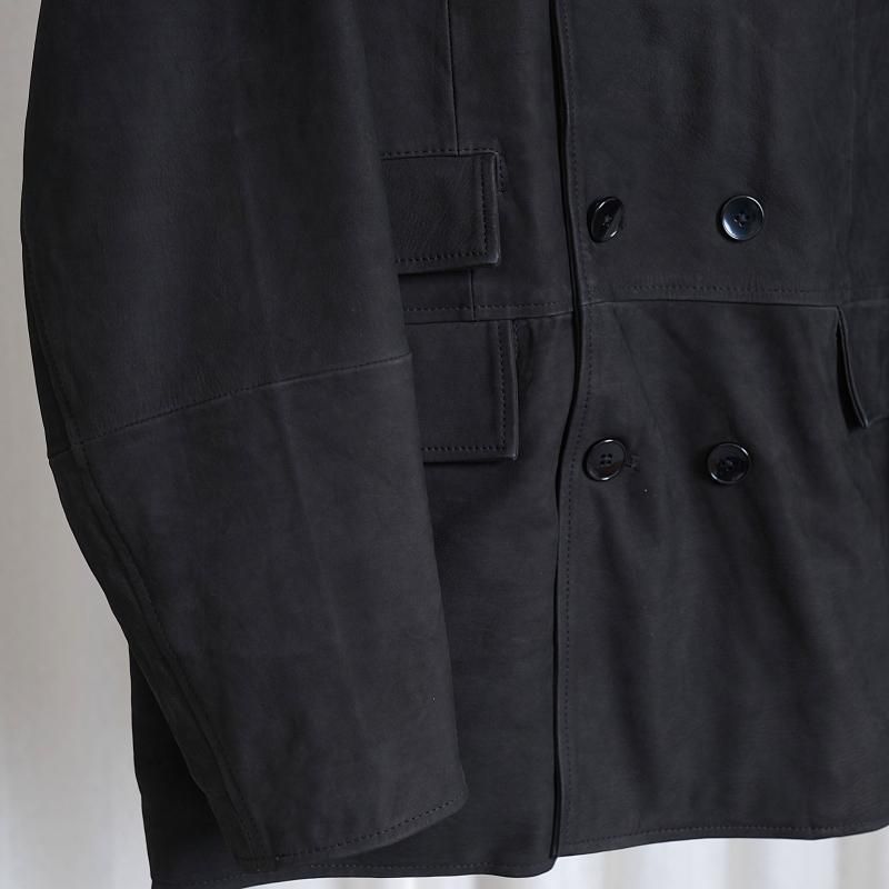 25A/WۡCCU 桼 DOUBLE BREASTED JKT / BLACK
