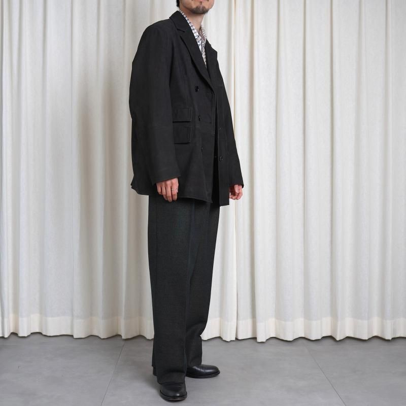 25A/WۡCCU 桼 DOUBLE BREASTED JKT / BLACK
