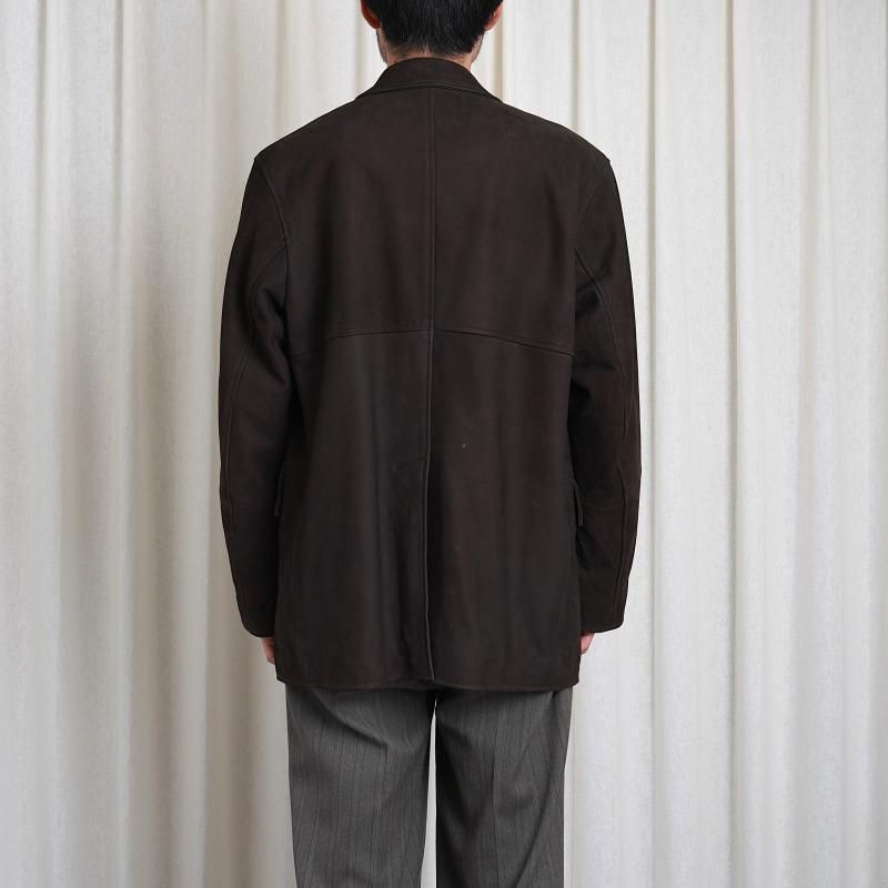 25A/WۡCCU 桼 DOUBLE BREASTED JKT /  D.BROWN

