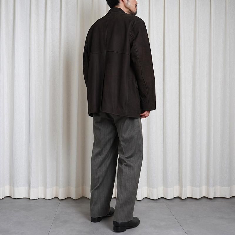 25A/WۡCCU 桼 DOUBLE BREASTED JKT /  D.BROWN
