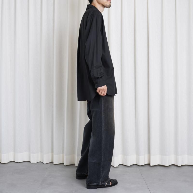 25A/Wۡssstein 奿 LOOSE DENIM JEANS / BLACK