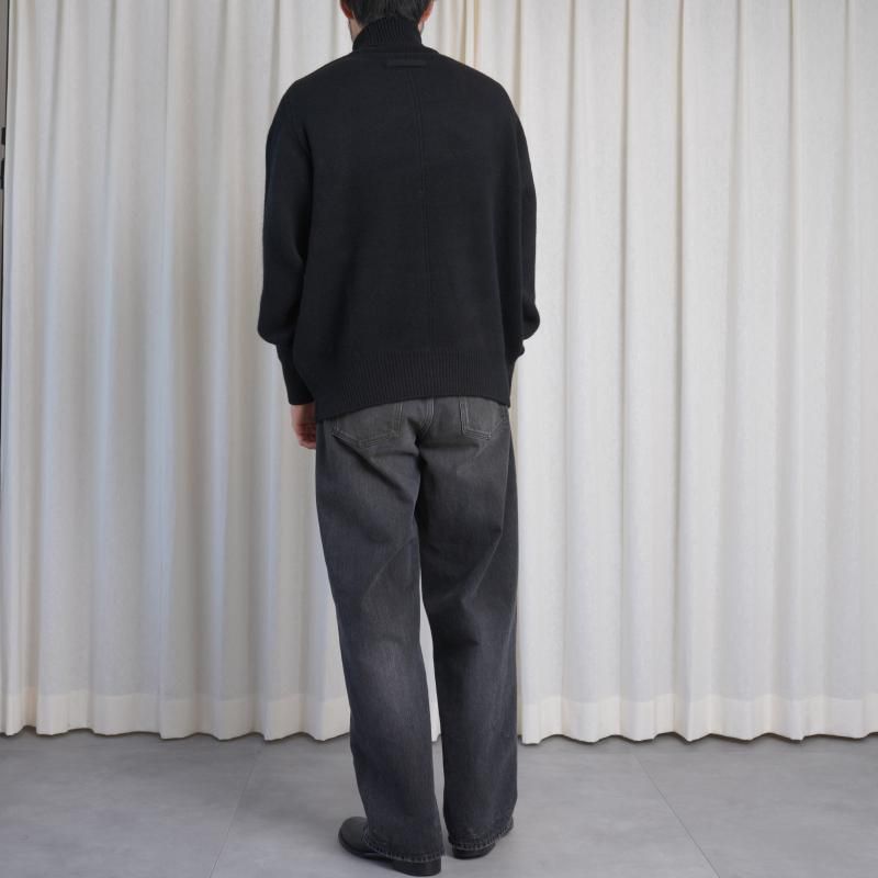 25A/Wۡssstein 奿 LOOSE DENIM JEANS / BLACK