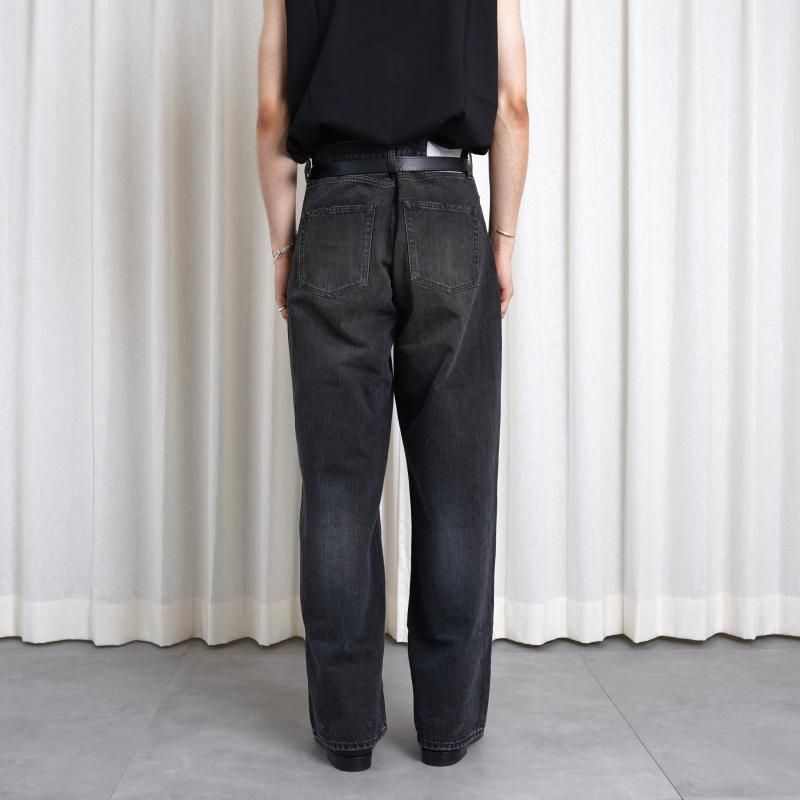 25A/Wۡssstein 奿 LOOSE DENIM JEANS / BLACK