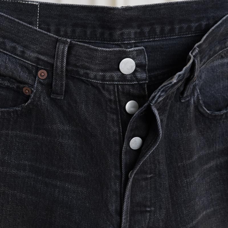 25A/Wۡssstein 奿 LOOSE DENIM JEANS / BLACK