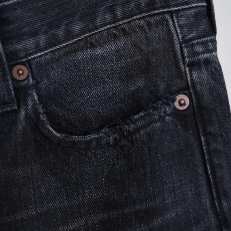 25A/Wۡssstein 奿 LOOSE DENIM JEANS / BLACK