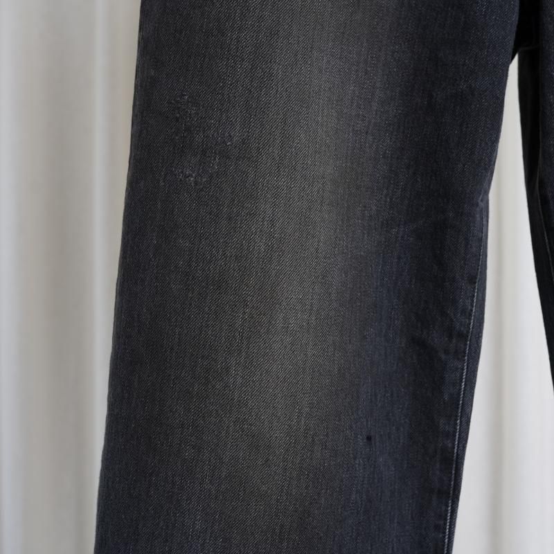 25A/Wۡssstein 奿 LOOSE DENIM JEANS / BLACK