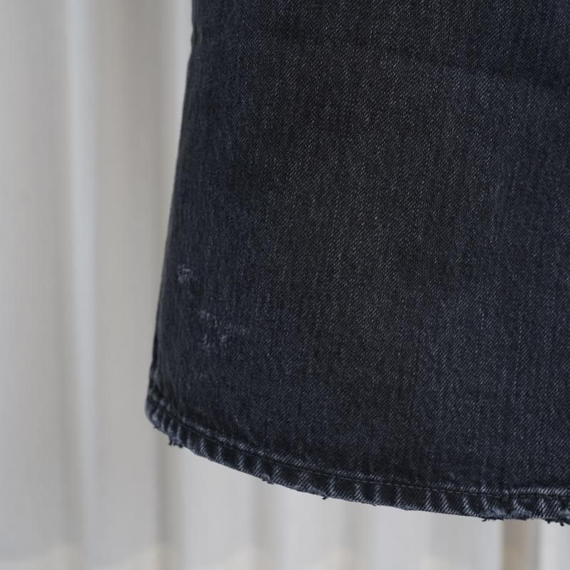25A/Wۡssstein 奿 LOOSE DENIM JEANS / BLACK