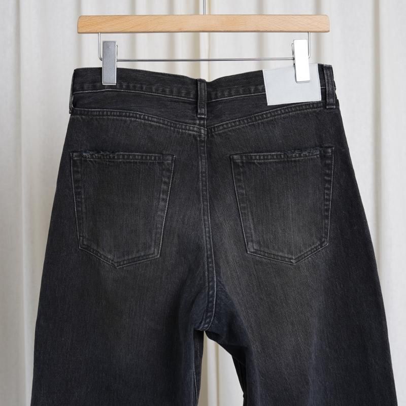 25A/Wۡssstein 奿 LOOSE DENIM JEANS / BLACK