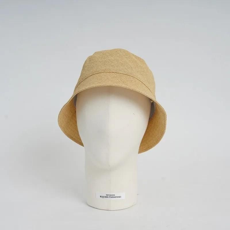 【KIJIMA TAKAYUKI キジマタカユキ】 PAPER CLOTH BUCKET HAT
/ BEIGE