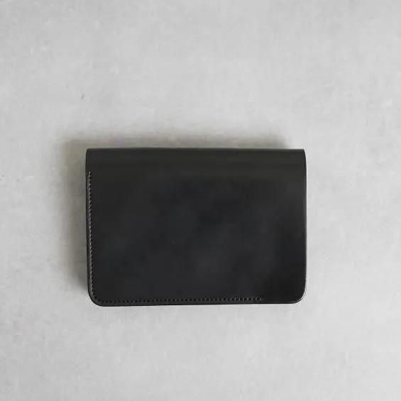 forme ե Short wallet Cordvan / BlackBlack