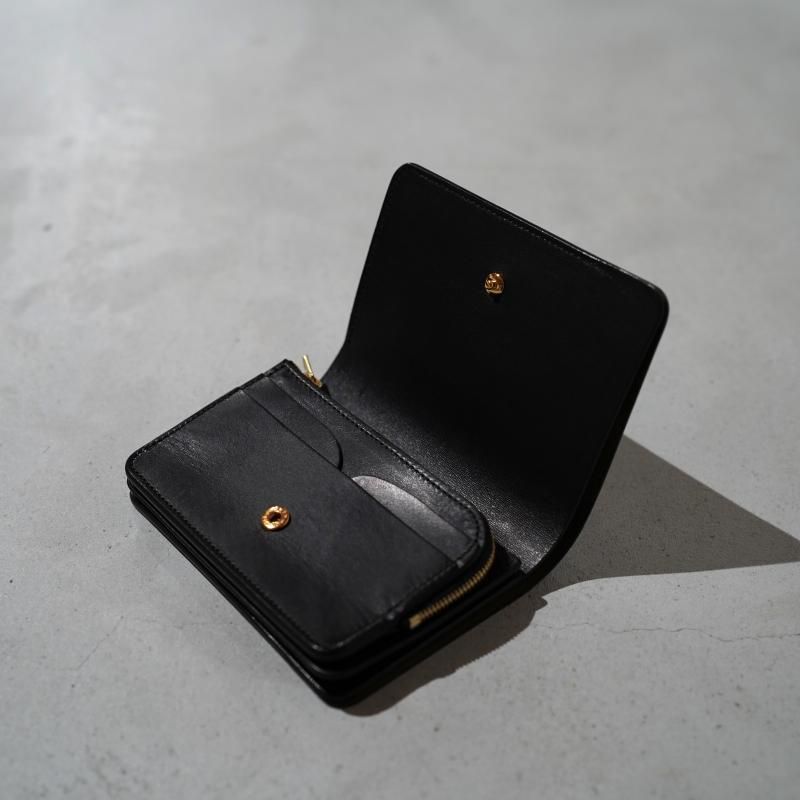 forme ե Short wallet Cordvan / BlackBlack