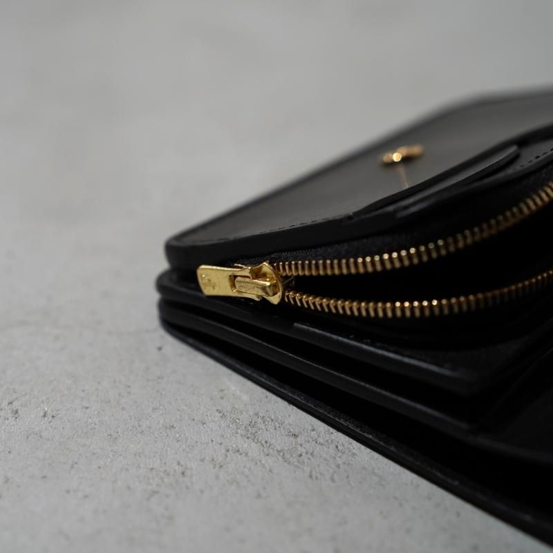 forme ե Short wallet Cordvan / BlackBlack