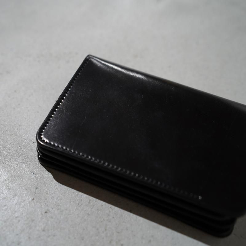 forme ե Short wallet Cordvan / BlackBlack