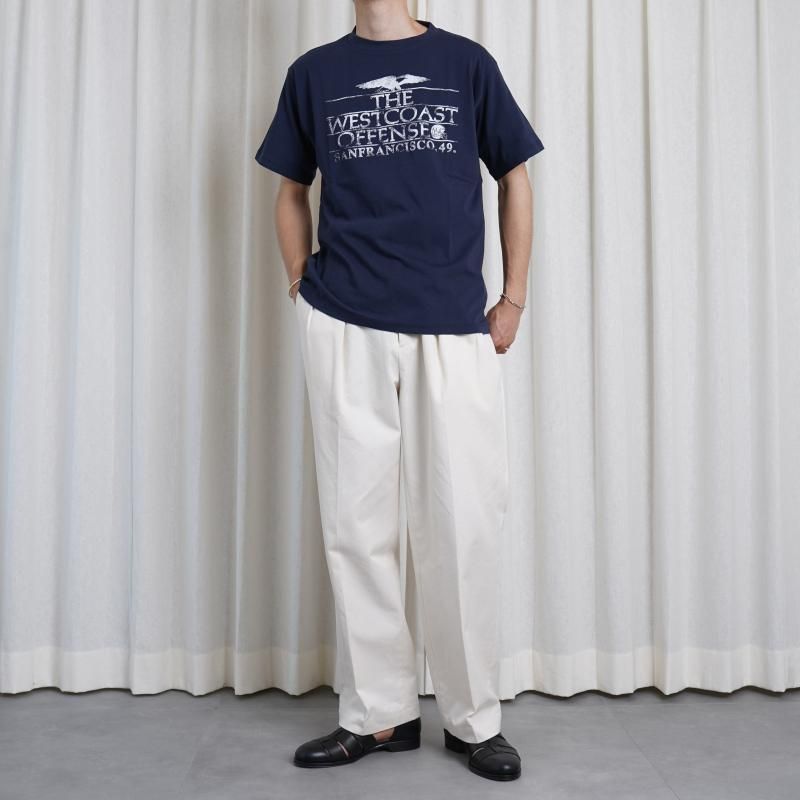 25S/Sۡ MAATEESONS ޡƥɥ󥺡 PRINTED TEE WESTCOAST / NAVY