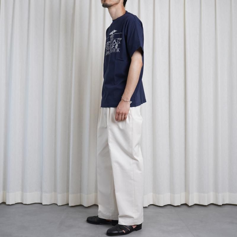 25S/Sۡ MAATEESONS ޡƥɥ󥺡 PRINTED TEE WESTCOAST / NAVY