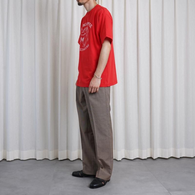 25S/Sۡ MAATEESONS ޡƥɥ󥺡 PRINT TEE MASCONTEE / RED