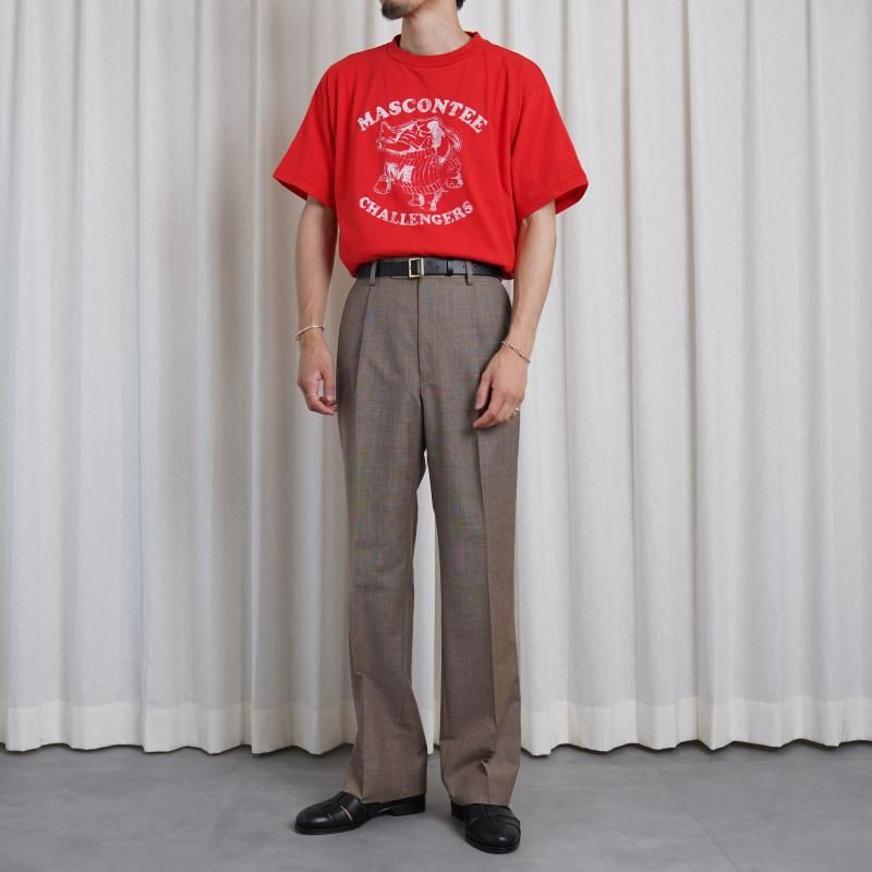 25S/Sۡ MAATEESONS ޡƥɥ󥺡 PRINT TEE MASCONTEE / RED